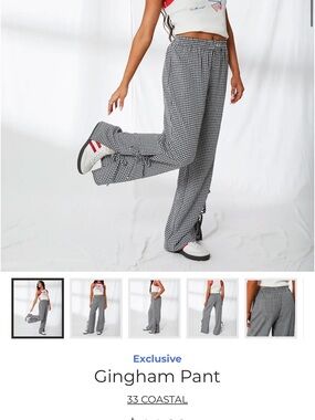 Buckle - 33 Coastal Gingham Pant